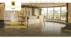 Desktop Screenshot of hotelcangrande.it